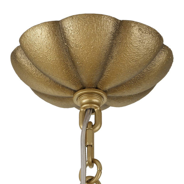 Uttermost Corella Soft Gold 8 Light Chandelier