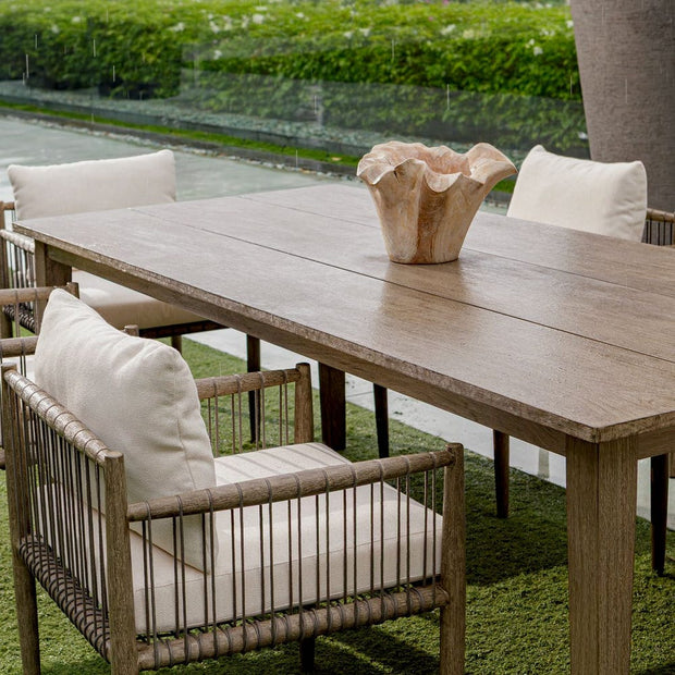 Uttermost Teak Flow Natural Wood Bowl Indoor and Outdoor Use