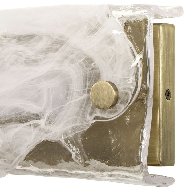 Uttermost Taffy Swirl Glass 1 Light LED Wall Sconce