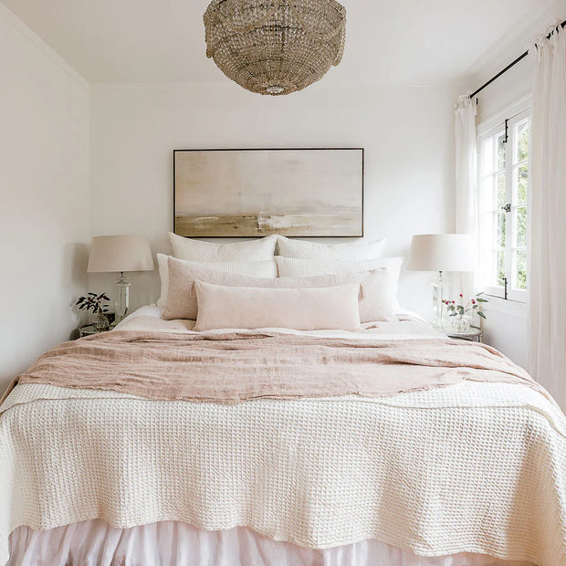 Pom Pom at Home Laurel Stonewashed Linen Oversized Throw Blanket ~ Available in 3 Colors