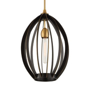 Uttermost Darby Dark Bronze 1 Light Pendant