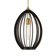 Uttermost Darby Dark Bronze 1 Light Pendant