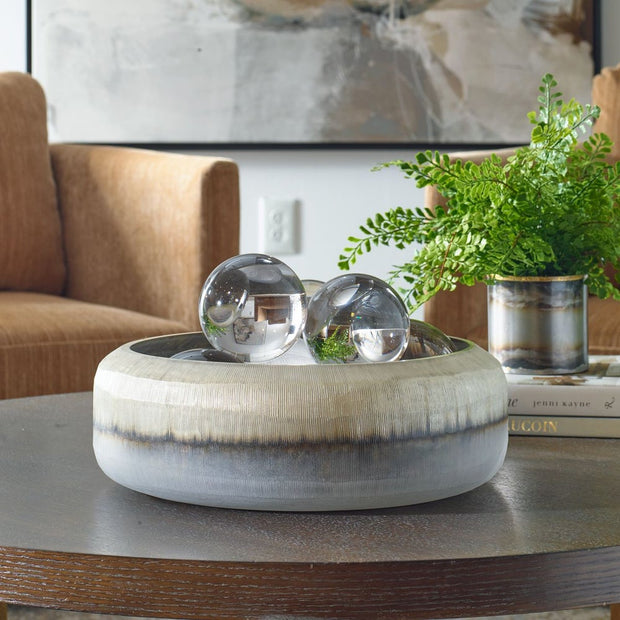 Uttermost Ombra Bowl With Soothing Gradient Finish