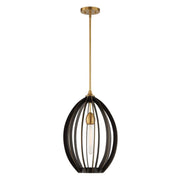 Uttermost Darby Dark Bronze 1 Light Pendant