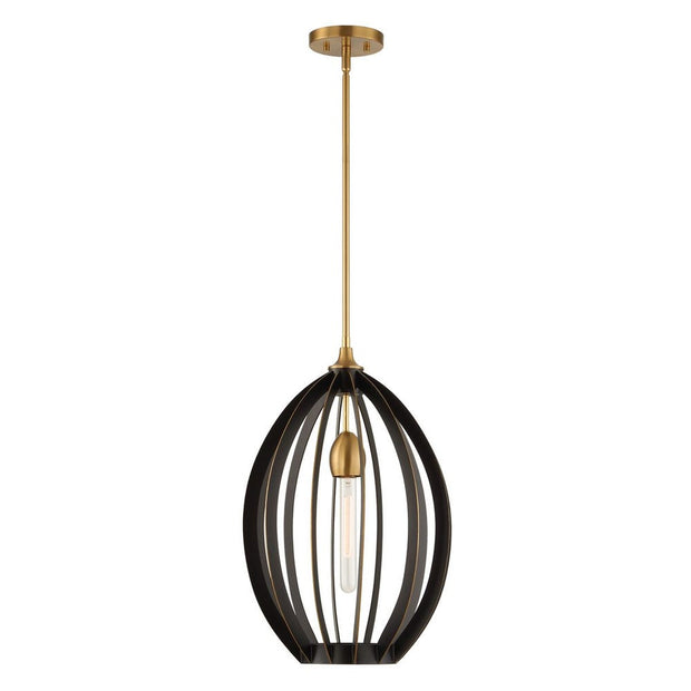 Uttermost Darby Dark Bronze 1 Light Pendant