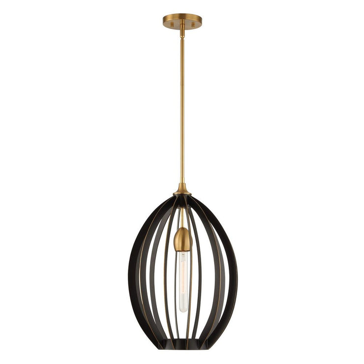 Uttermost Darby Dark Bronze 1 Light Pendant