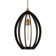 Uttermost Darby Dark Bronze 1 Light Pendant