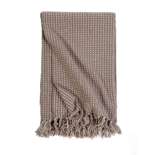 Pom Pom at Home Jasper Taupe Oversized Throw Blanket ~ 60” x 90”