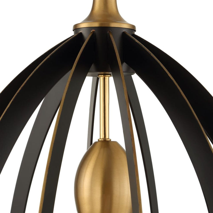 Uttermost Darby Dark Bronze 1 Light Pendant