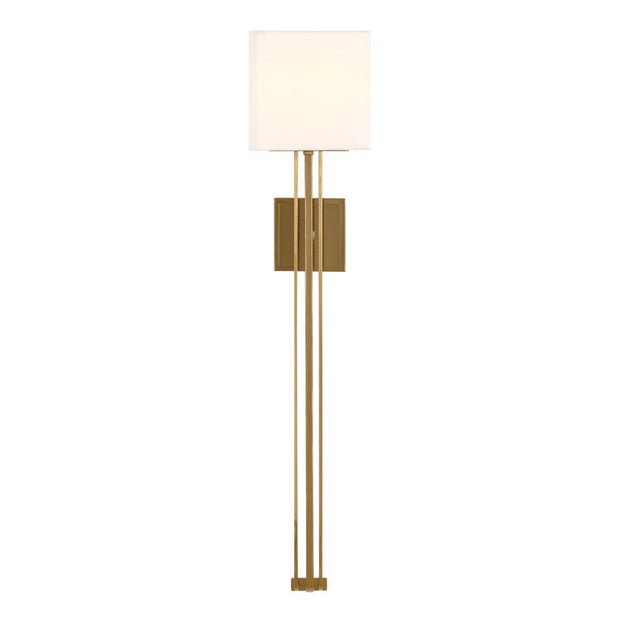 Uttermost Trenton Warm Brass 2 Light Sconce