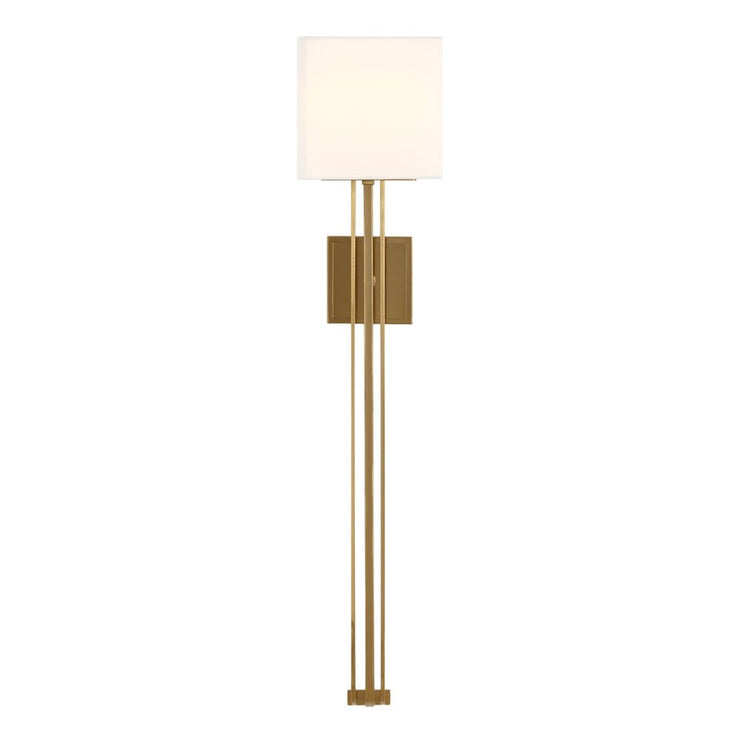 Uttermost Trenton Warm Brass 2 Light Sconce
