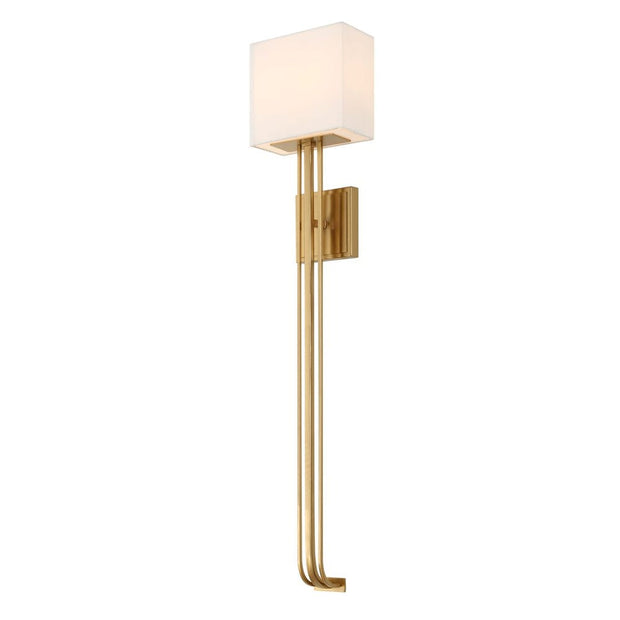 Uttermost Trenton Warm Brass 2 Light Sconce