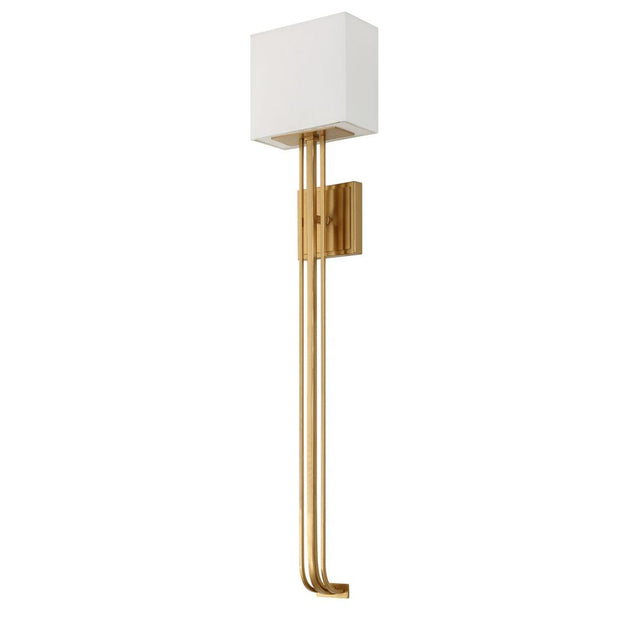 Uttermost Trenton Warm Brass 2 Light Sconce