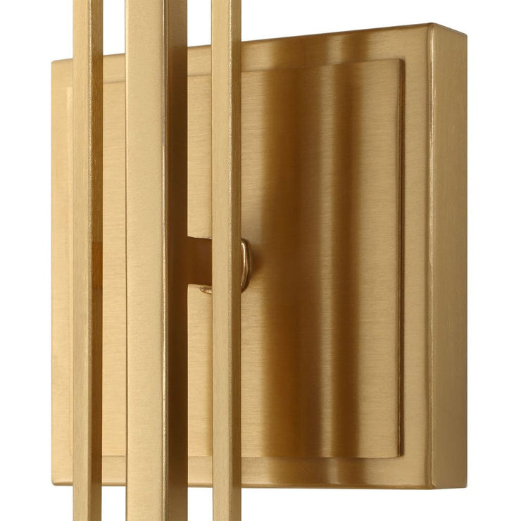 Uttermost Trenton Warm Brass 2 Light Sconce