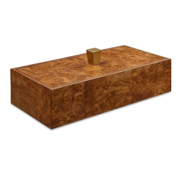 Uttermost Burl Heaven Burl Veneer Finish Decorative Box