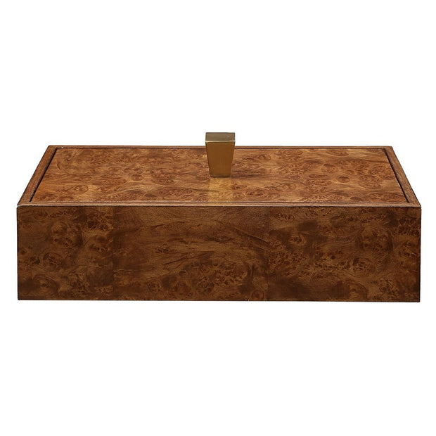 Uttermost Burl Heaven Burl Veneer Finish Decorative Box