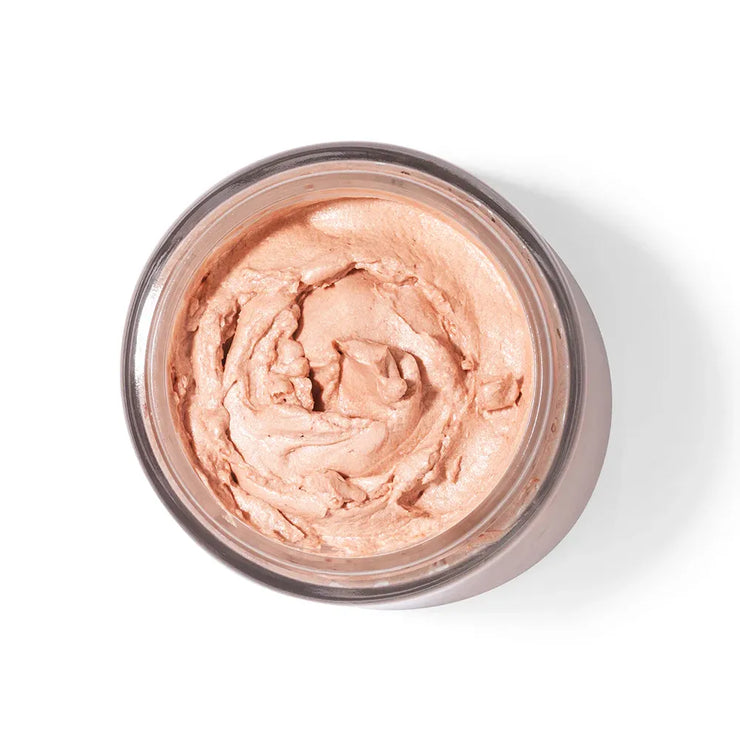 Farmhouse Fresh Rose Moon Dip Iridescent Body Mousse 8 oz. Glass Jar With Scoop ~ Fall Sale ~ Limited Quantity