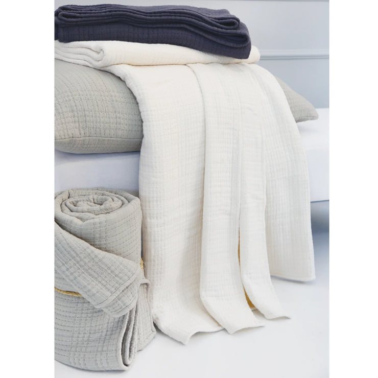 Pom Pom at Home Arrowhead Cream Blanket