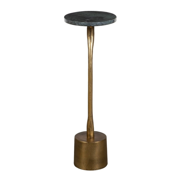 Casa Bella Living Emerald Green Marble Top Accent Table