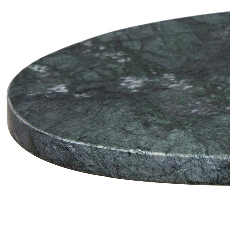 Casa Bella Living Emerald Green Marble Top Accent Table