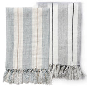 Pom Pom at Home Laguna Linen Striped Throw Blanket ~ Available in 2 Colors