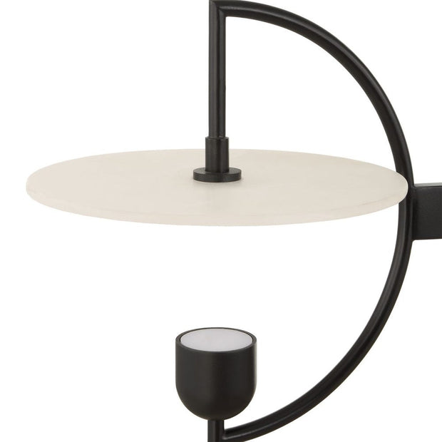 Uttermost Kyoto Alabaster Disks 4 Light LED Chandelier