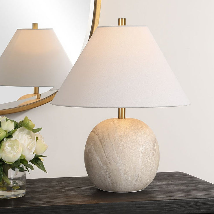 Casa Bella Living Ceramic Water Marbled Accent Lamp ~ LAST CHANCE SALE ~ LIMITED QUANTITY