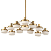 Uttermost Wedge 12 Light LED Chandelier
