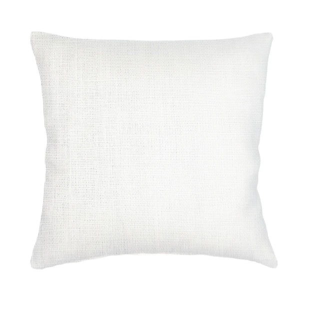 Anaya Home So Soft Linen Bright White Pillow 20x20 With Down Insert
