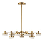 Uttermost Wedge 12 Light LED Chandelier