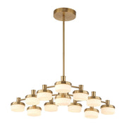 Uttermost Wedge 12 Light LED Chandelier