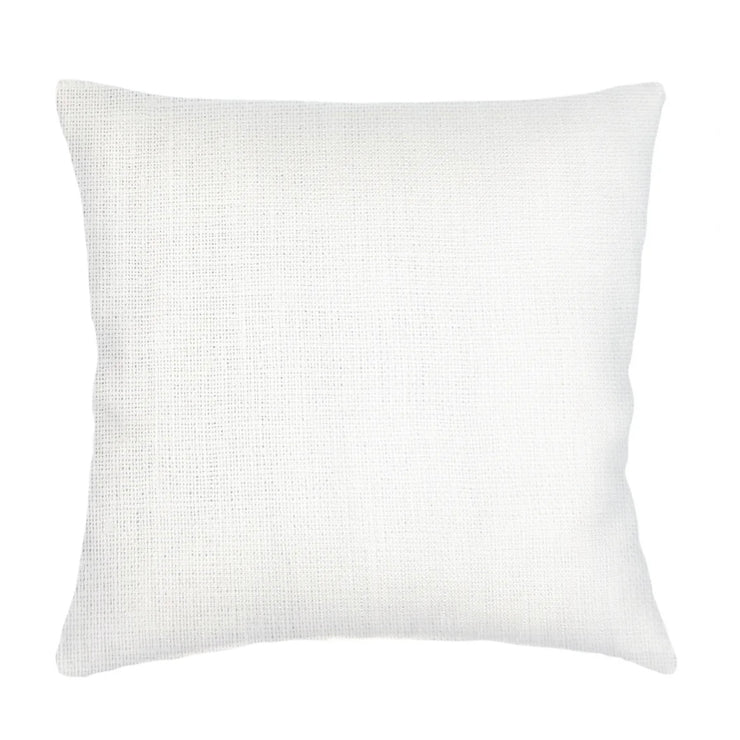Anaya Home So Soft Linen Bright White Dutch Euro Pillow 26 x26 With Down Insert