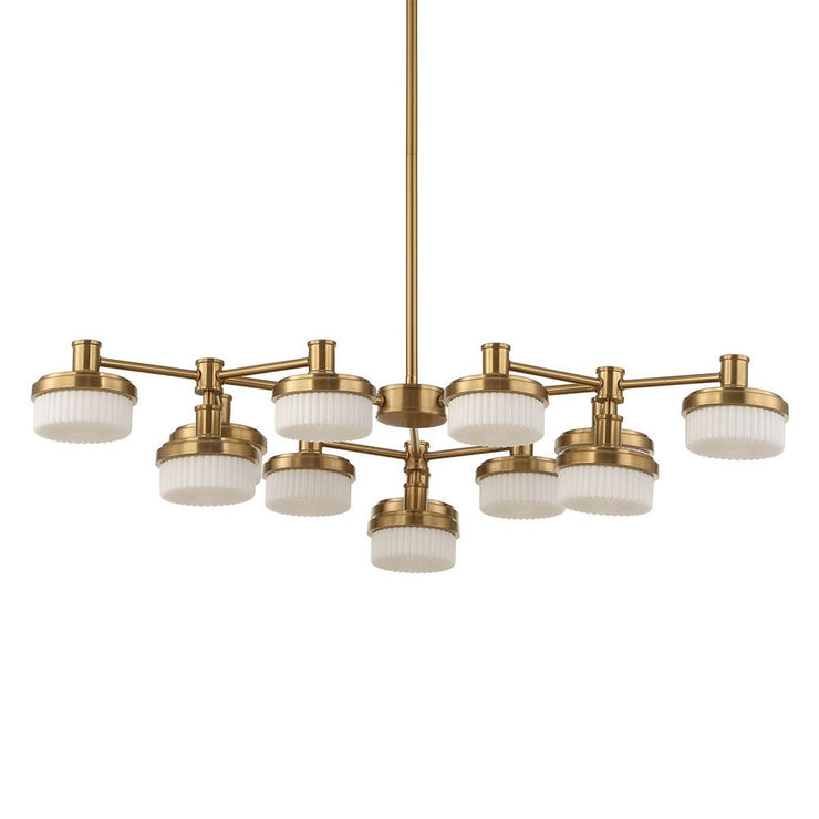 Uttermost Wedge 12 Light LED Chandelier
