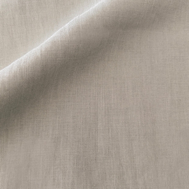 Anaya Home So Soft Linen Rustic Beige Pillow 20x20 With Down Insert