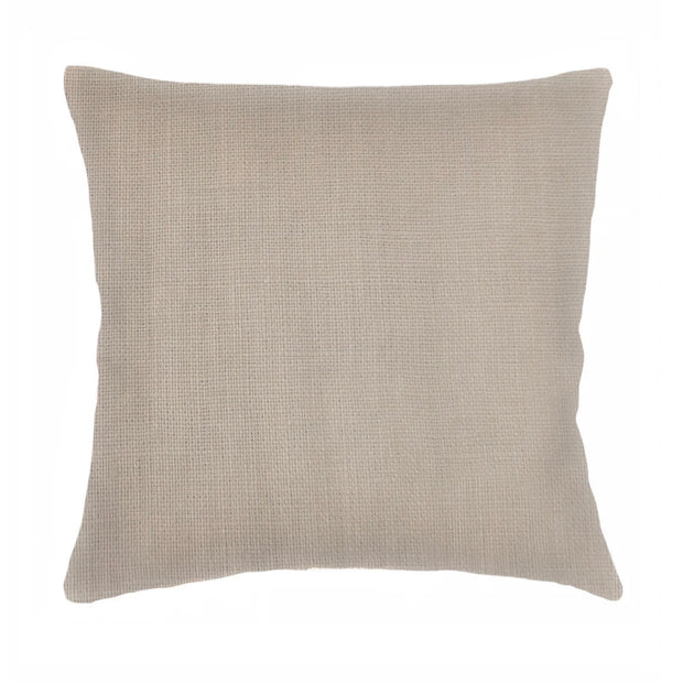 Anaya Home So Soft Linen Rustic Beige Euro Pillow 26x26 With Down Insert