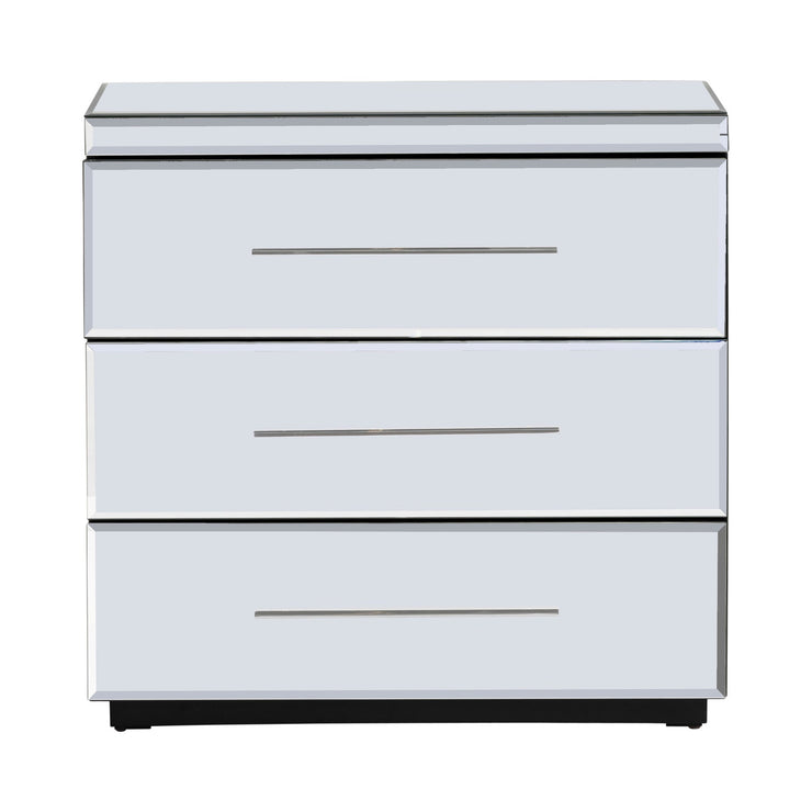 Crestview Collection Melrose Beveled Mirror Chest