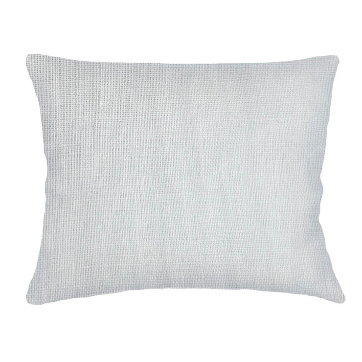 Anaya Home So Soft Linen Light Grey Dutch Euro Pillow 28x36 With Down Insert
