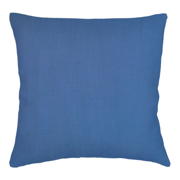 Anaya Home So Soft Linen Cobalt Blue Euro Pillow 26x26 With Down Insert