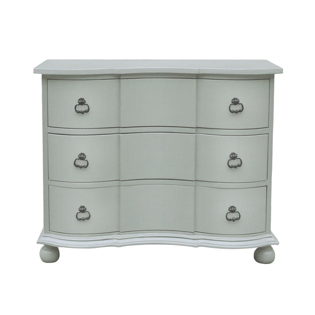 Crestview Collection Marissa Antique White 3- Drawer Chest