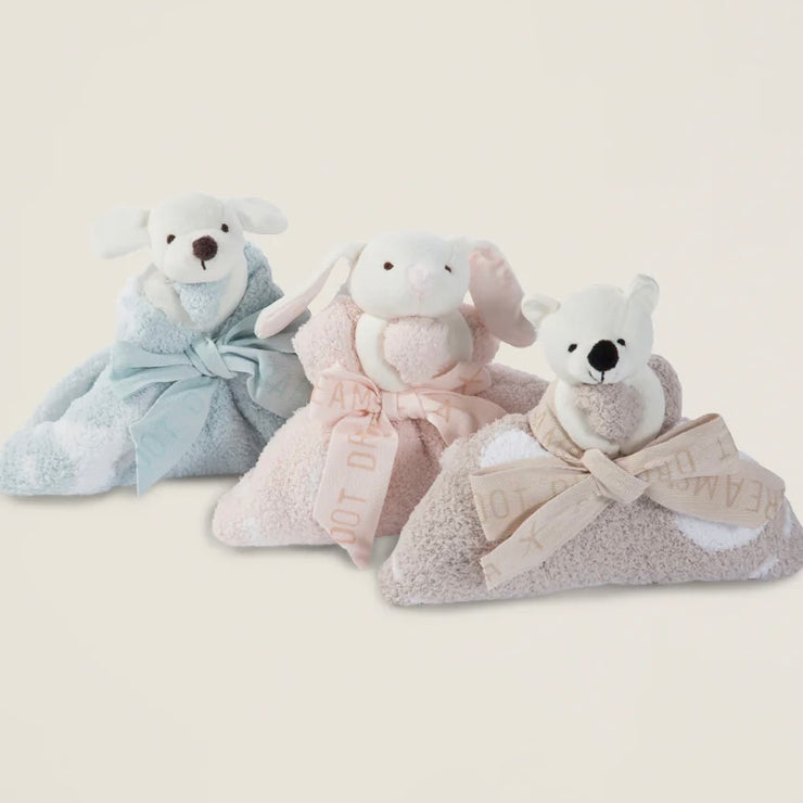 Barefoot Dreams CozyChic Dream Bear Buddie Baby Blanket ~ Stone Circles