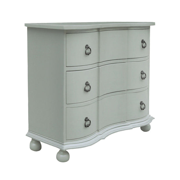 Crestview Collection Marissa Antique White 3- Drawer Chest