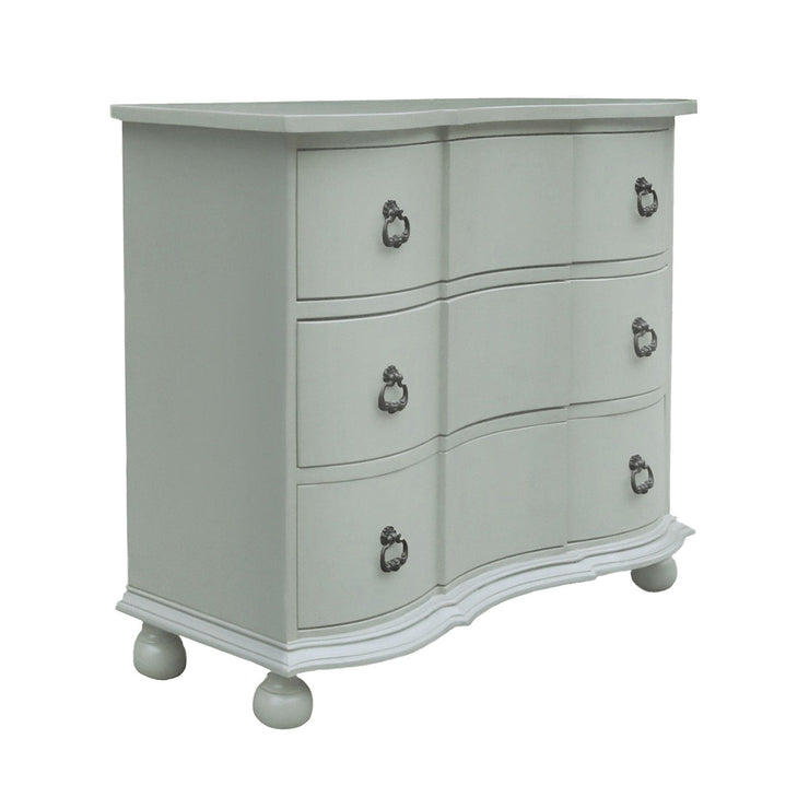 Crestview Collection Marissa Antique White 3- Drawer Chest