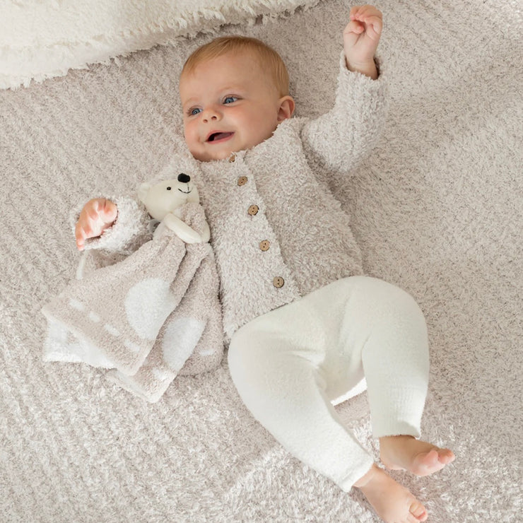 Barefoot Dreams CozyChic Dream Bear Buddie Baby Blanket ~ Stone Circles