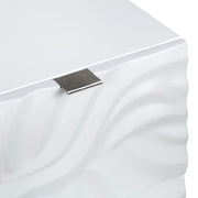 Crestview Collection Cirrus Bright White 3 - Drawer Chest