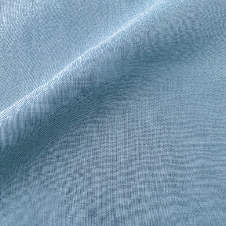 Anaya Home So Soft Linen Coastal Blue Euro Pillow 26x26 With Down Insert