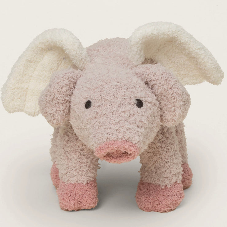 Barefoot Dreams CozyChic Flying Pig Buddie ~ Baby Plushie