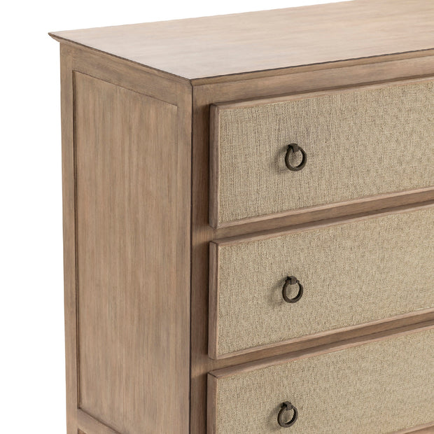 Crestview Collection Tampa Light Brown Pine Wood Chest