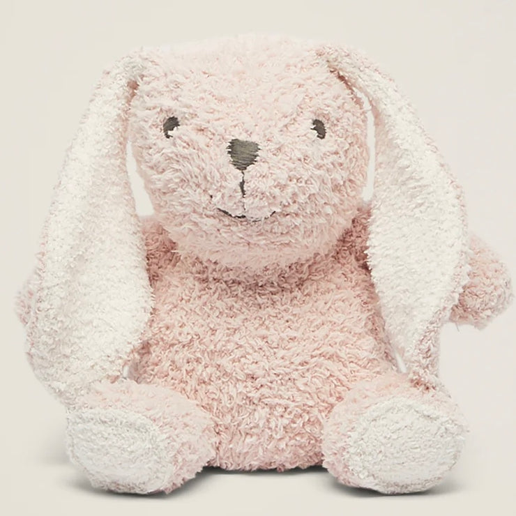 Barefoot Dreams CozyChic Dusty Rose Bunny Buddie ~ Baby Plushie