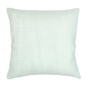 Anaya Home So Soft Linen Bright Aqua Pillow 20x20 With Down Insert