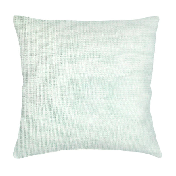 Anaya Home So Soft Linen Bright Aqua Pillow 20x20 With Down Insert